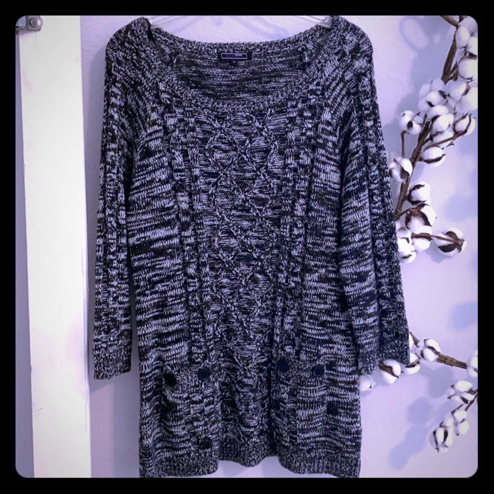 Creazioni Black and White Sweater